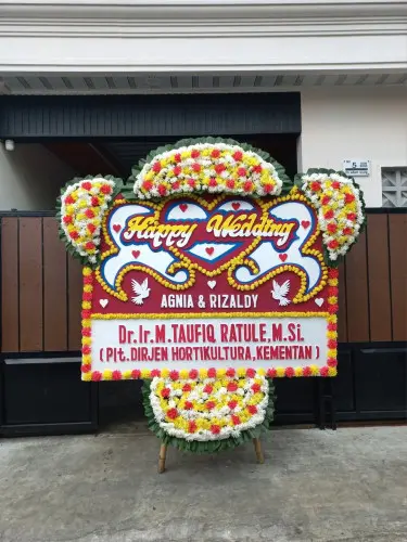 Papan Bunga Pernikahan ponorogo